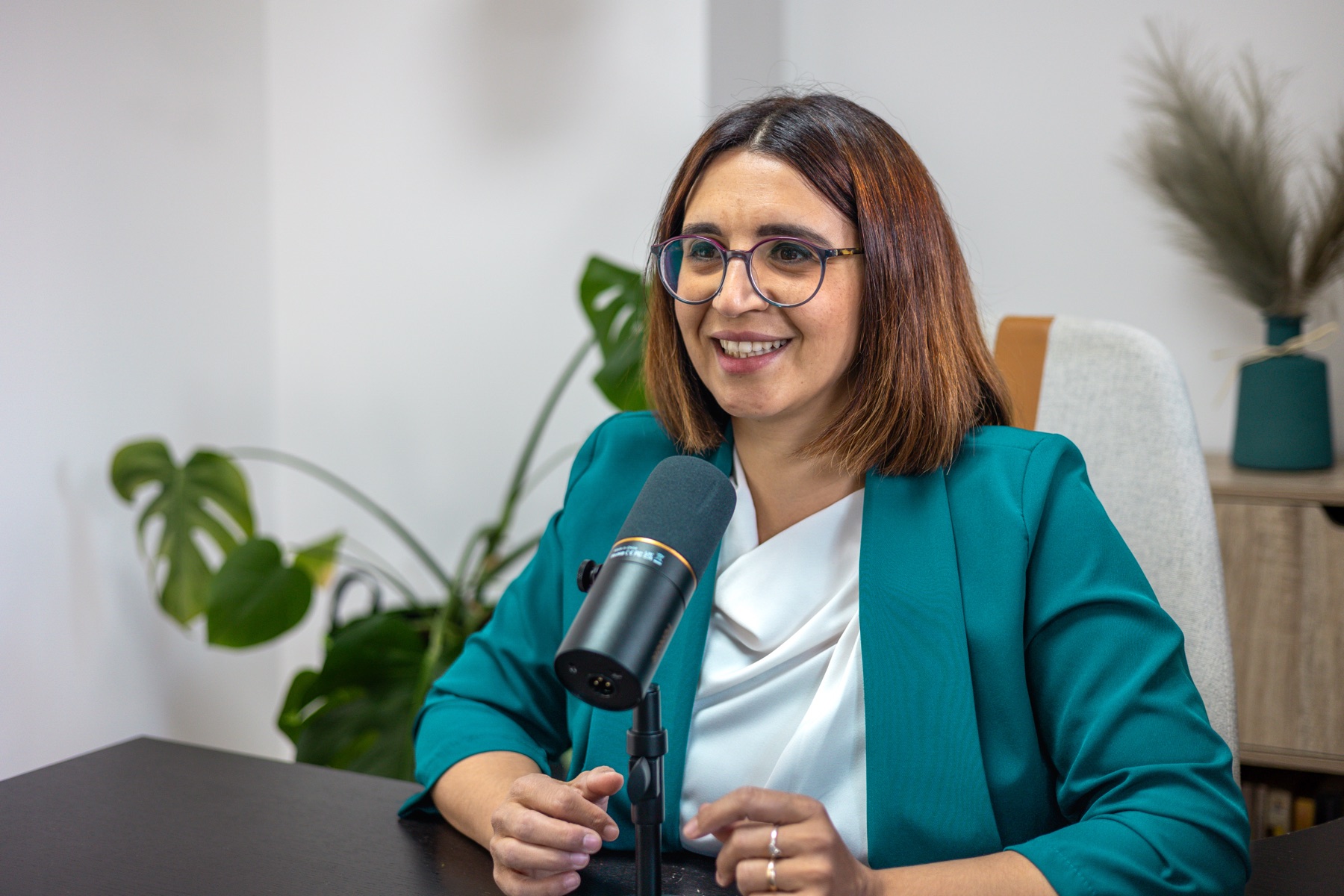 Lucia Corti durante una sessione di coaching